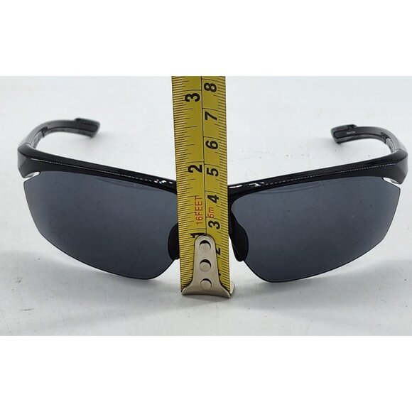 Harley-Davidson Men's Semi-Rimless Sunglasses Shiny Black Frame & Smoke Lens - Picture 13 of 14